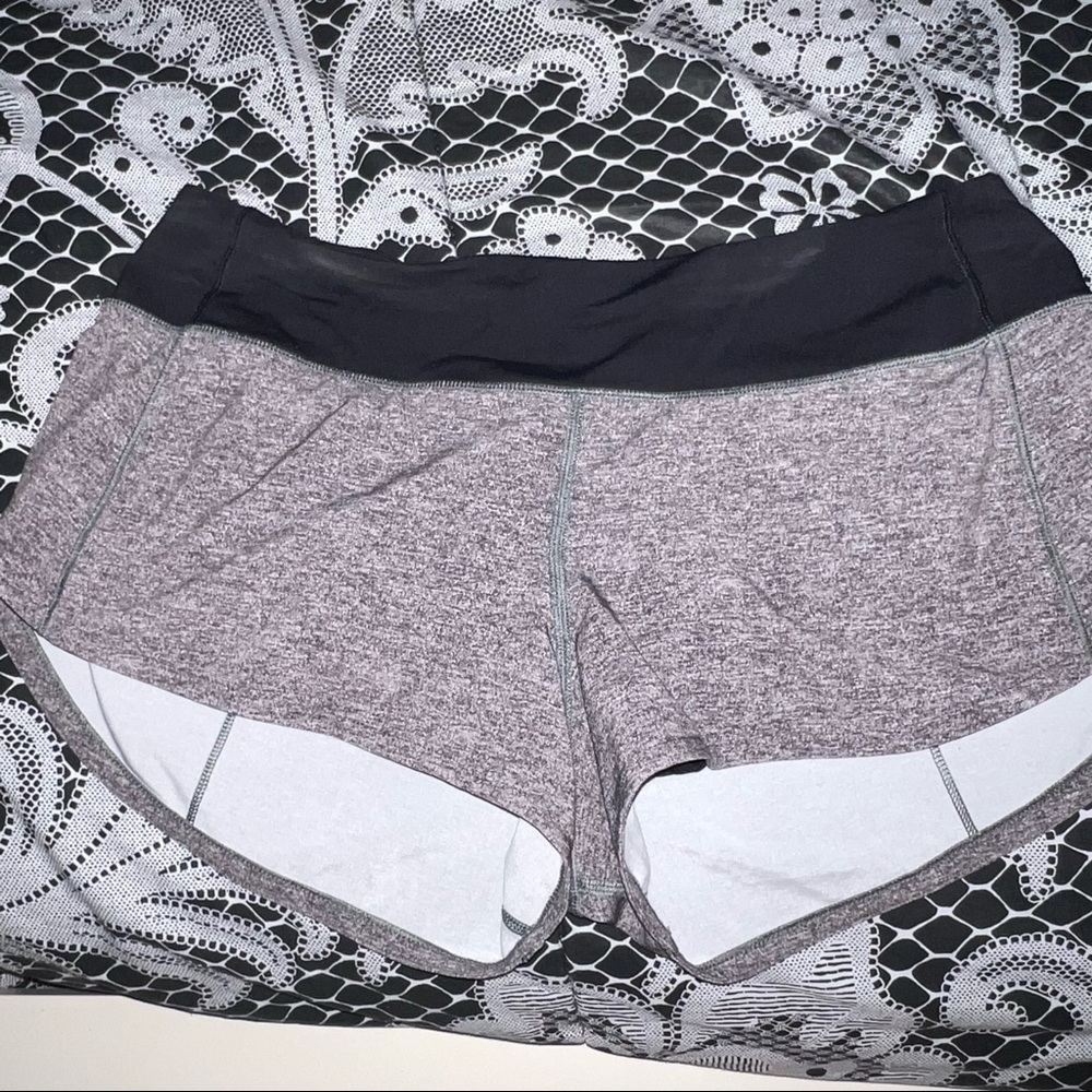 Lululemon Speed Up Shorts 2.5” Gray